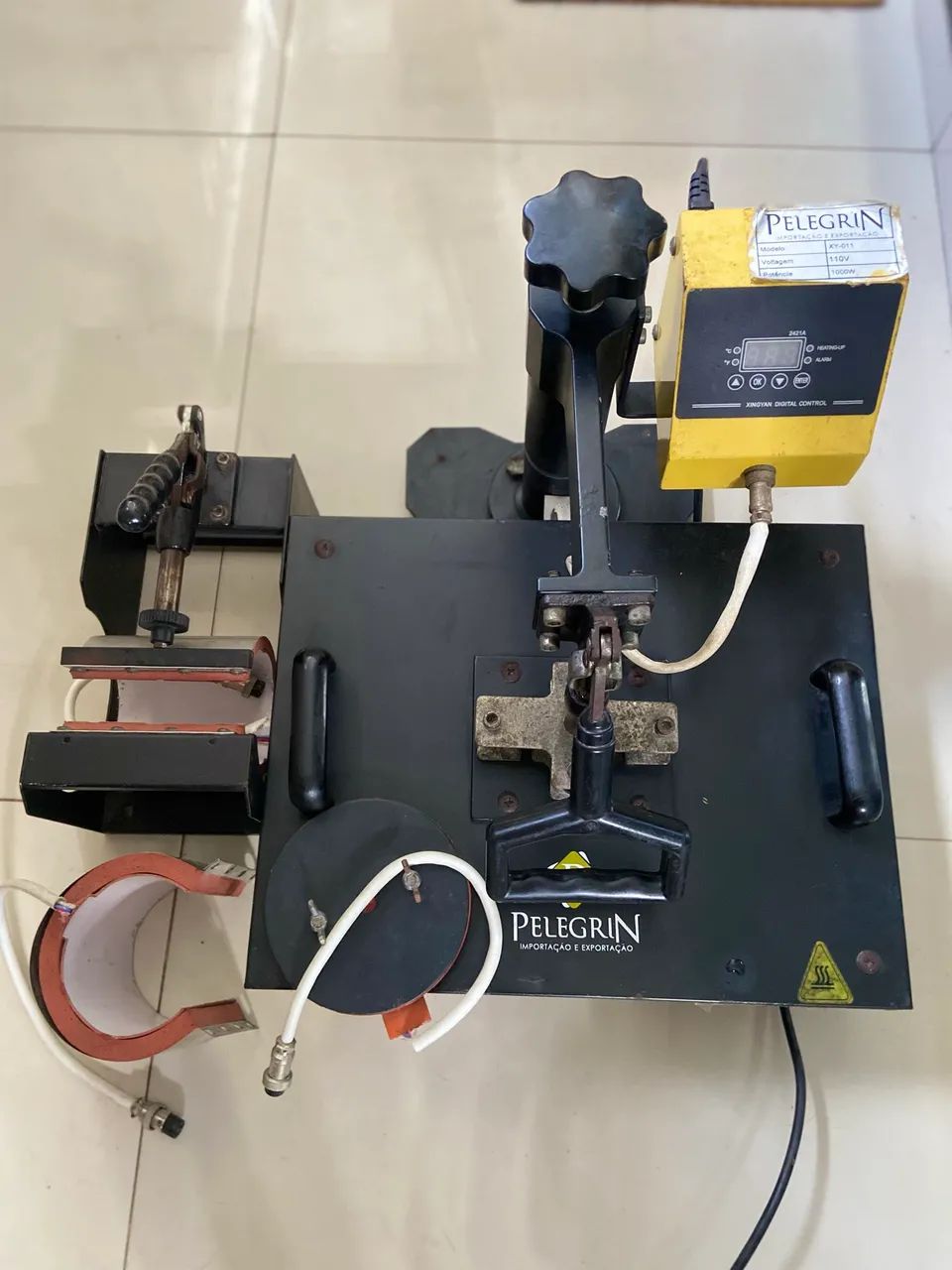 Prensa térmica para sublimação multifuncional  - Foto 4