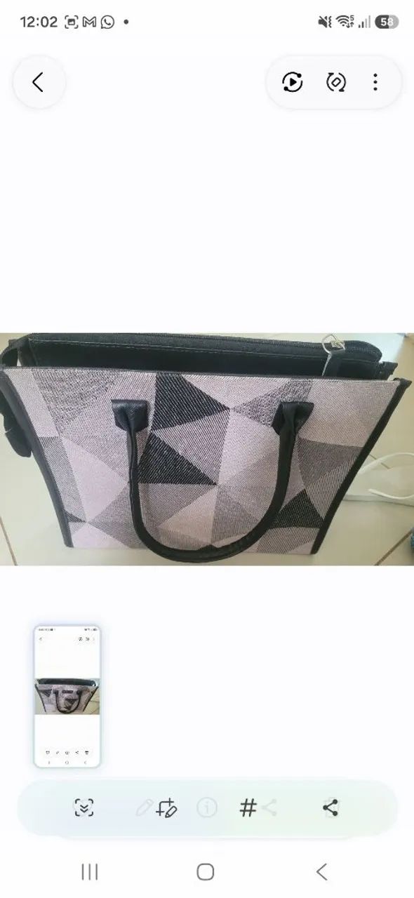 Bolsa mary kay nova