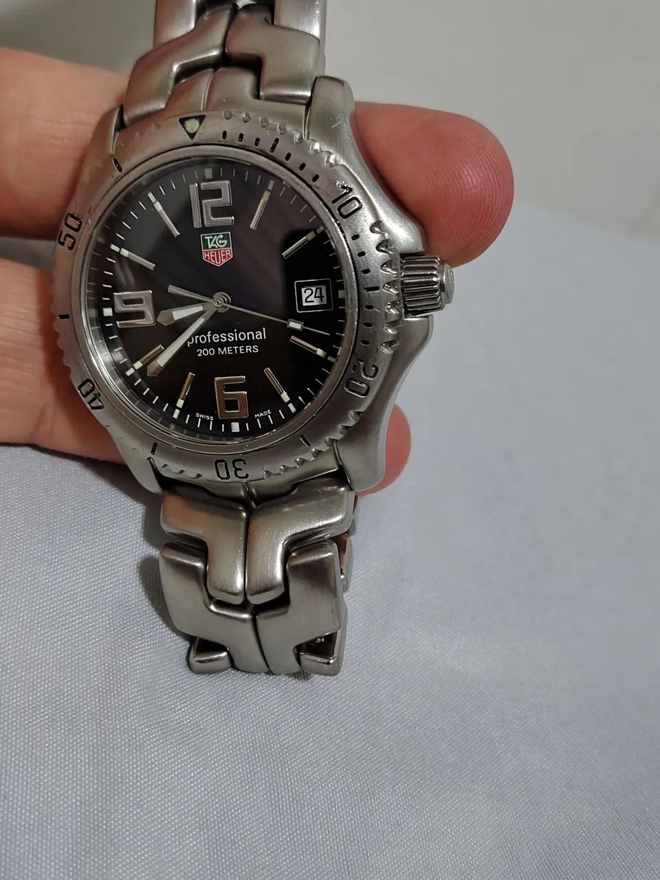 RELÓGIO TAG HEUER LINK! ZERADO! IMPECÁVEL  - Foto 3