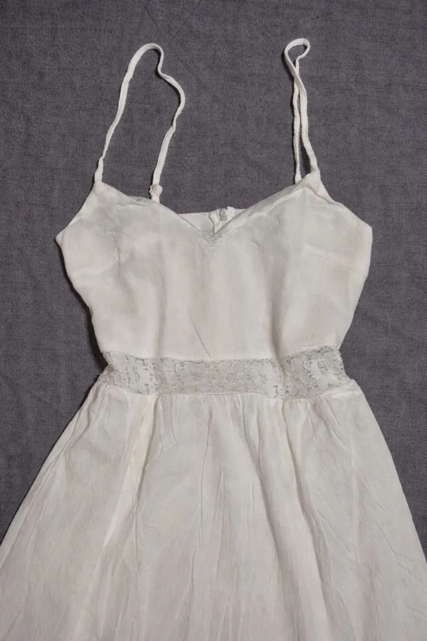 Vestido longo branco PP, perfeito estado - Foto 4