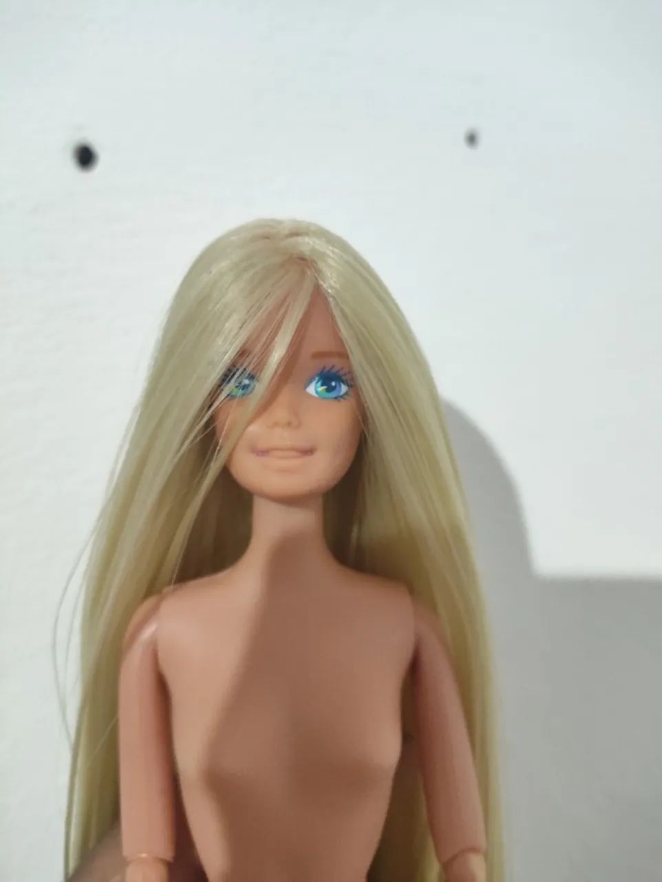 Cabeça de Barbie com reroot