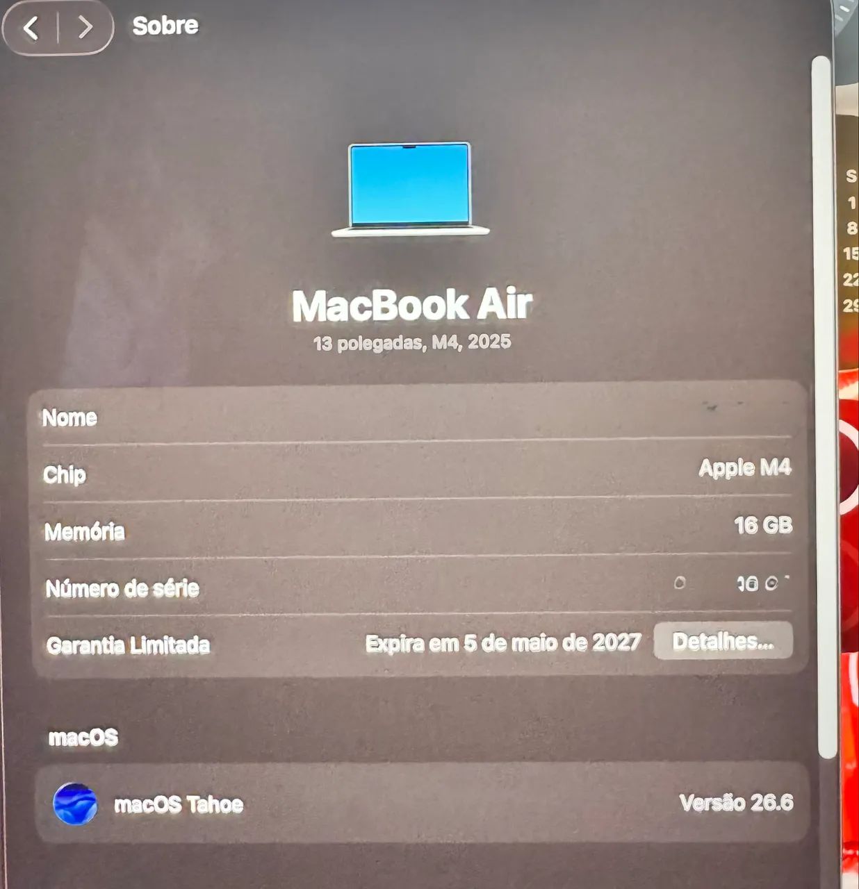 MacBook Air M4 16GB/256GB - Foto 5
