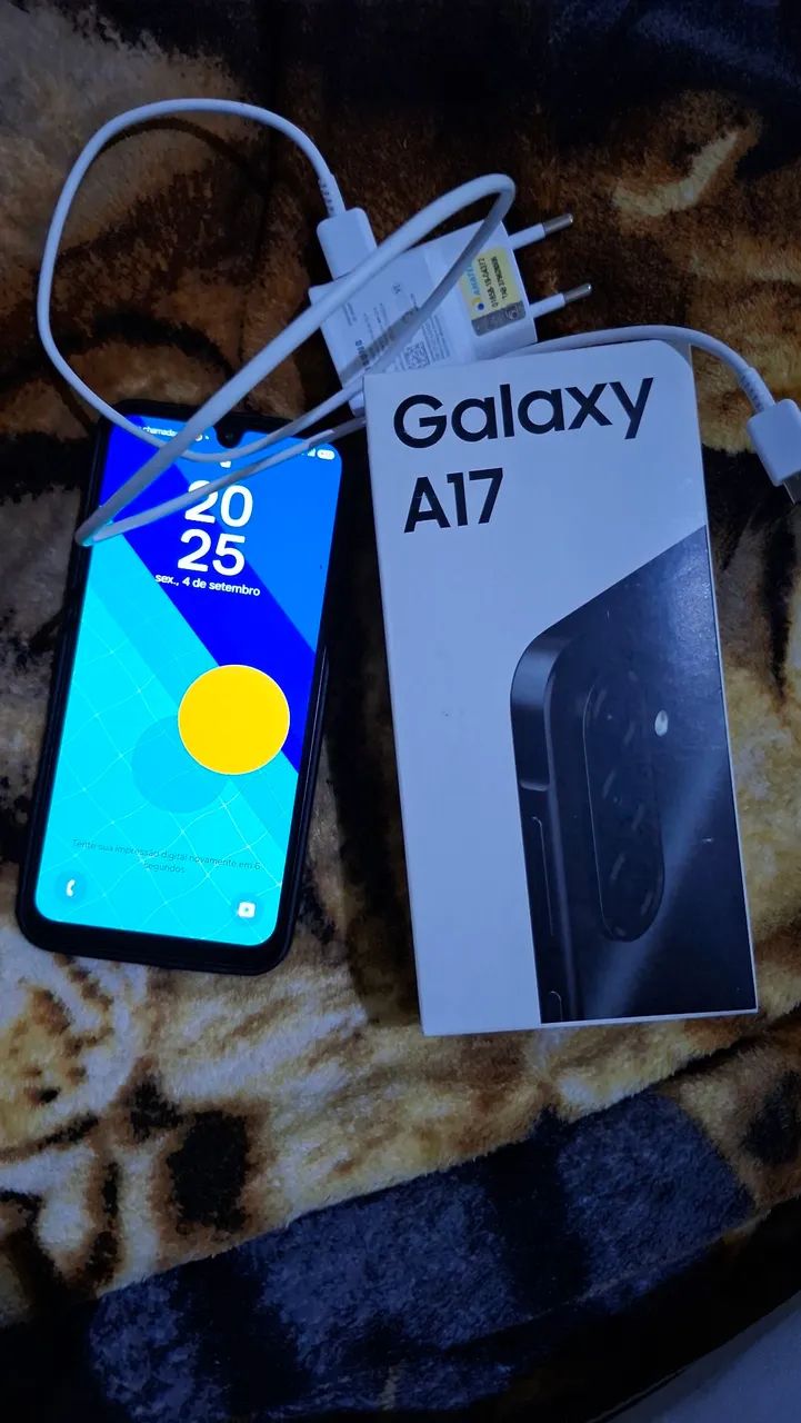 Um celular 