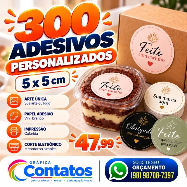 Adesivo recortado
