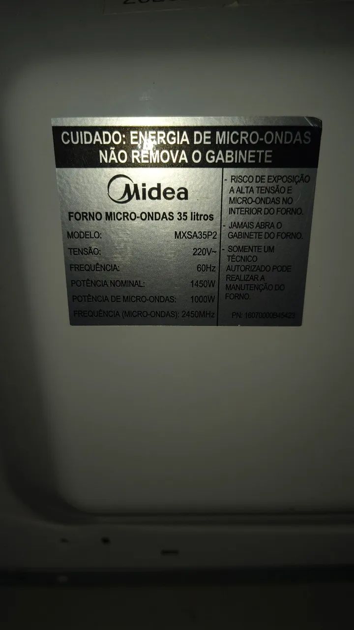 MICROONDAS MIDEA 35L - Foto 3