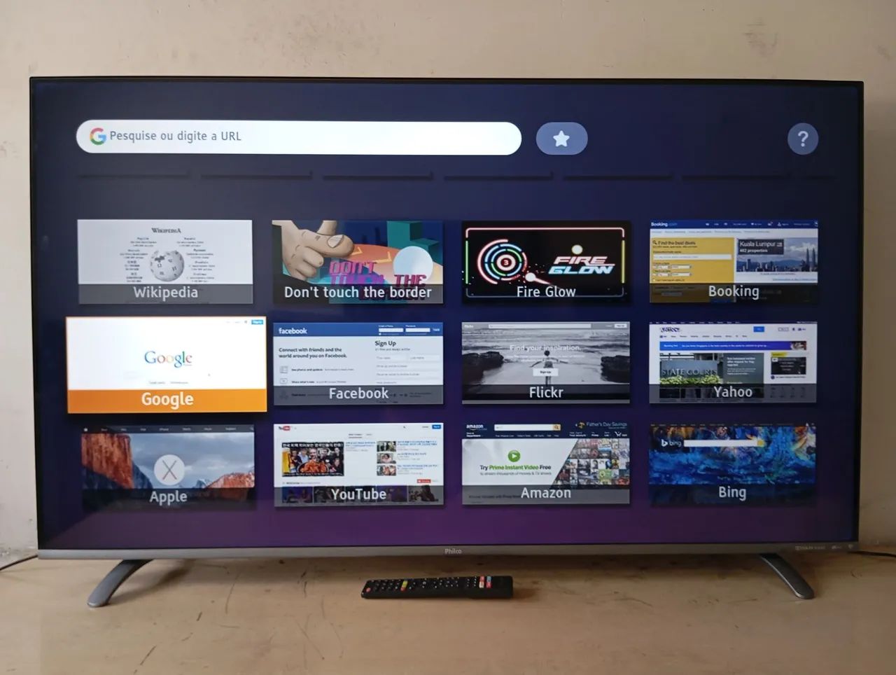 Tv Philco 55 polegadas SMART 4K  - Foto 4