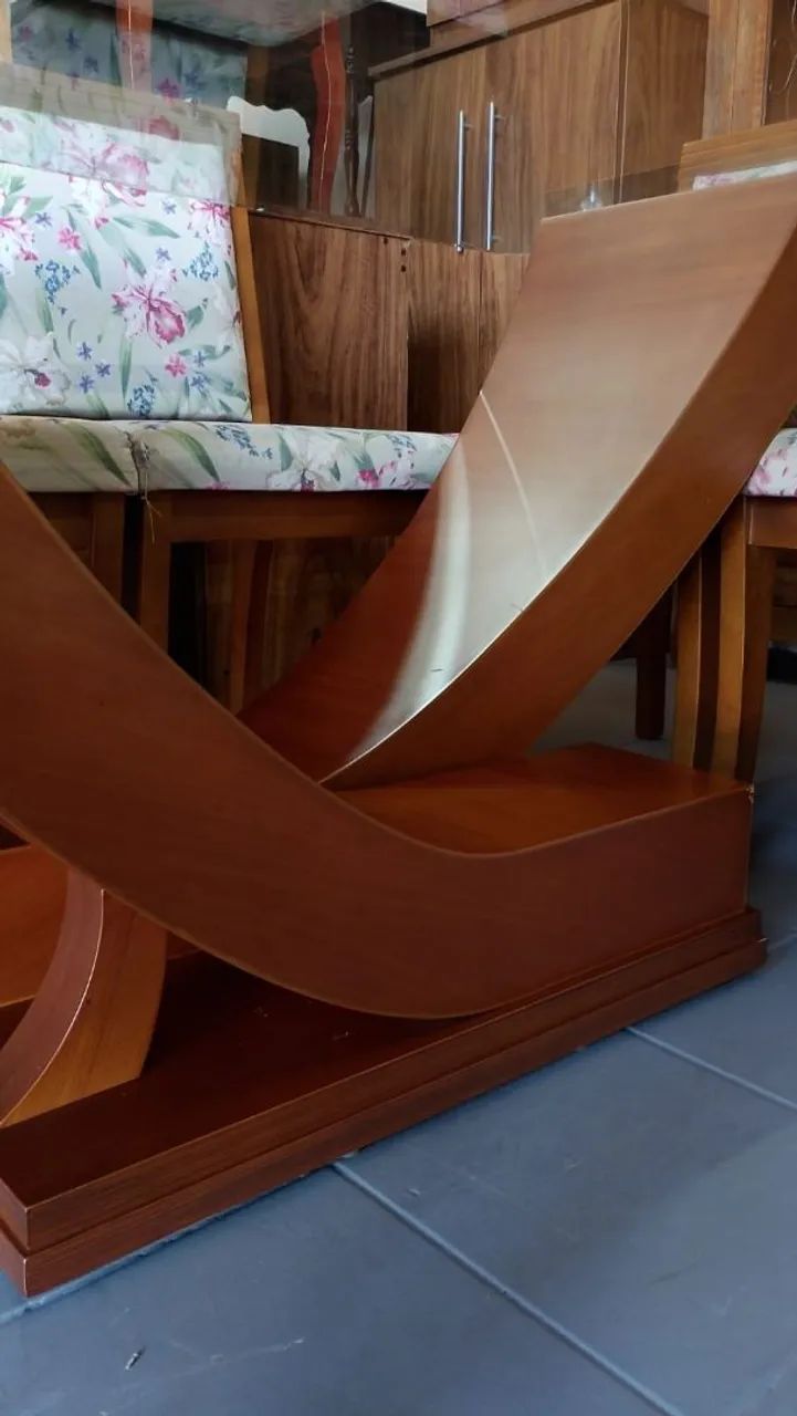 Conj. Mesa + 6 Cadeiras - LEIA O ANÚNCIO  - Foto 4
