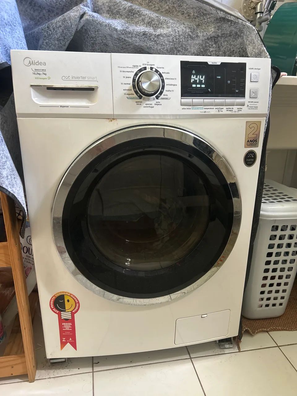 Lava e seca midea 10,2kg - Foto 3