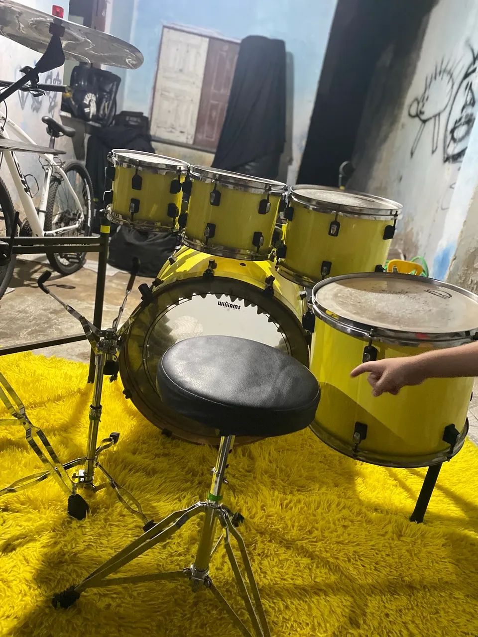 BATERIA RMV CROSSROAD COM RACK - Foto 5