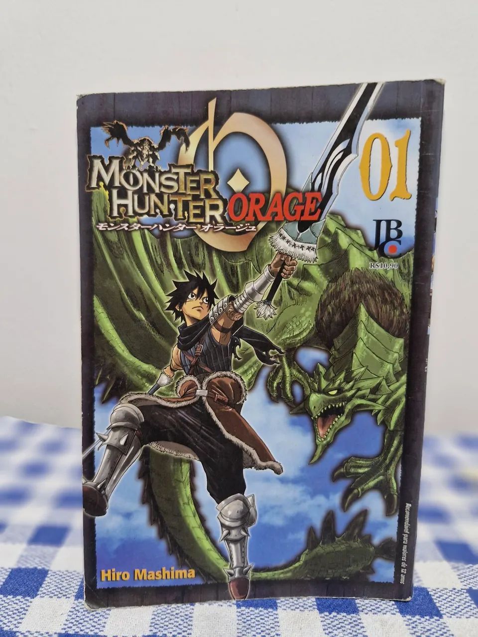 Mangá Monster Hunter Orage