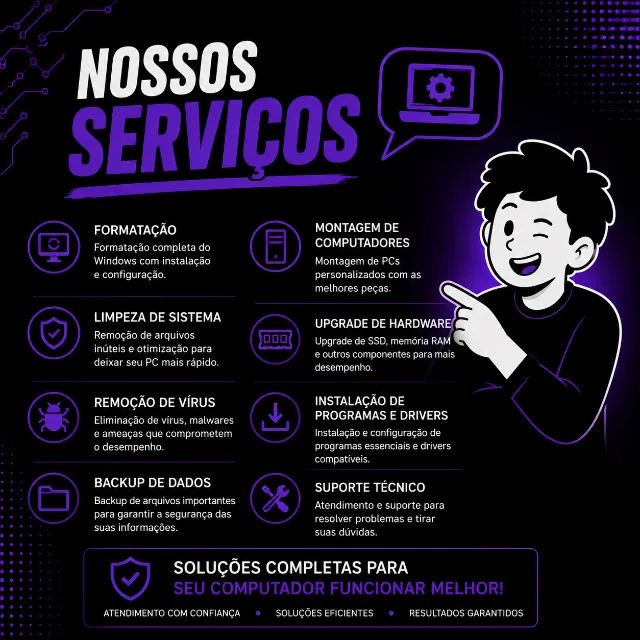 Formatação e Manutenção de Computador e Notebook - Foto 2