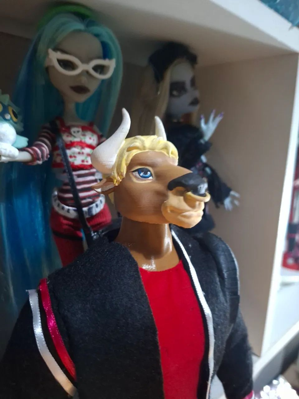 Boneco Monster high manny CUSTOM  - Foto 3