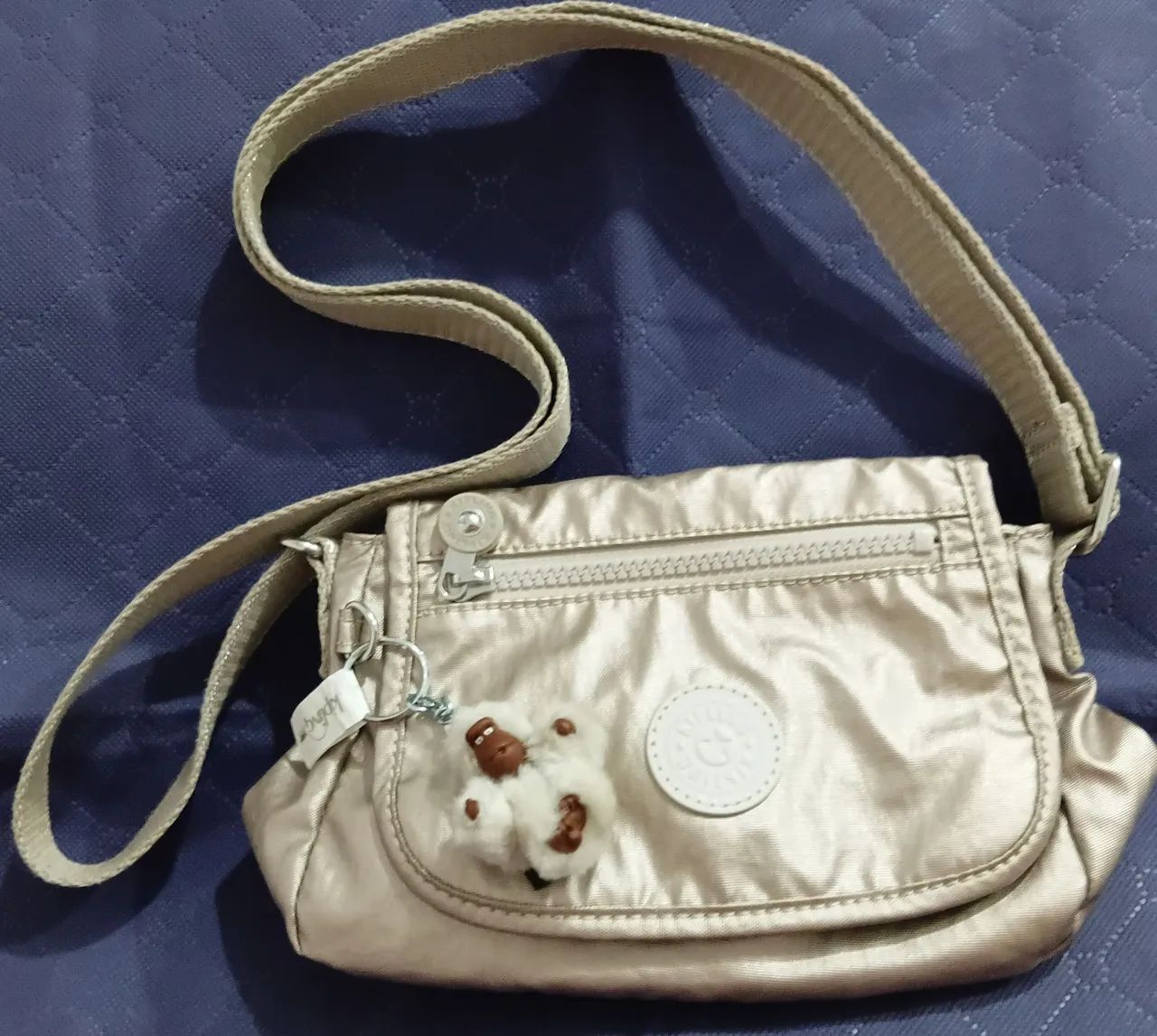 Bolsa kipling metalizada  - Foto 4