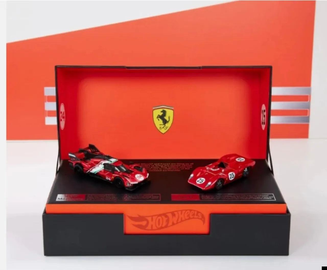 3 sets hot Wheels Ferrari, Porsche, Lamborghini - Hobbies e