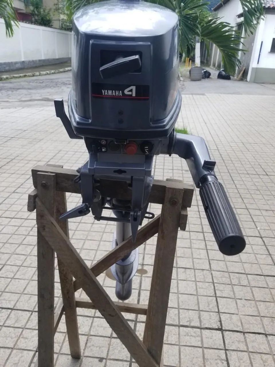Motor de apoio Yamaha 4hp - Foto 4