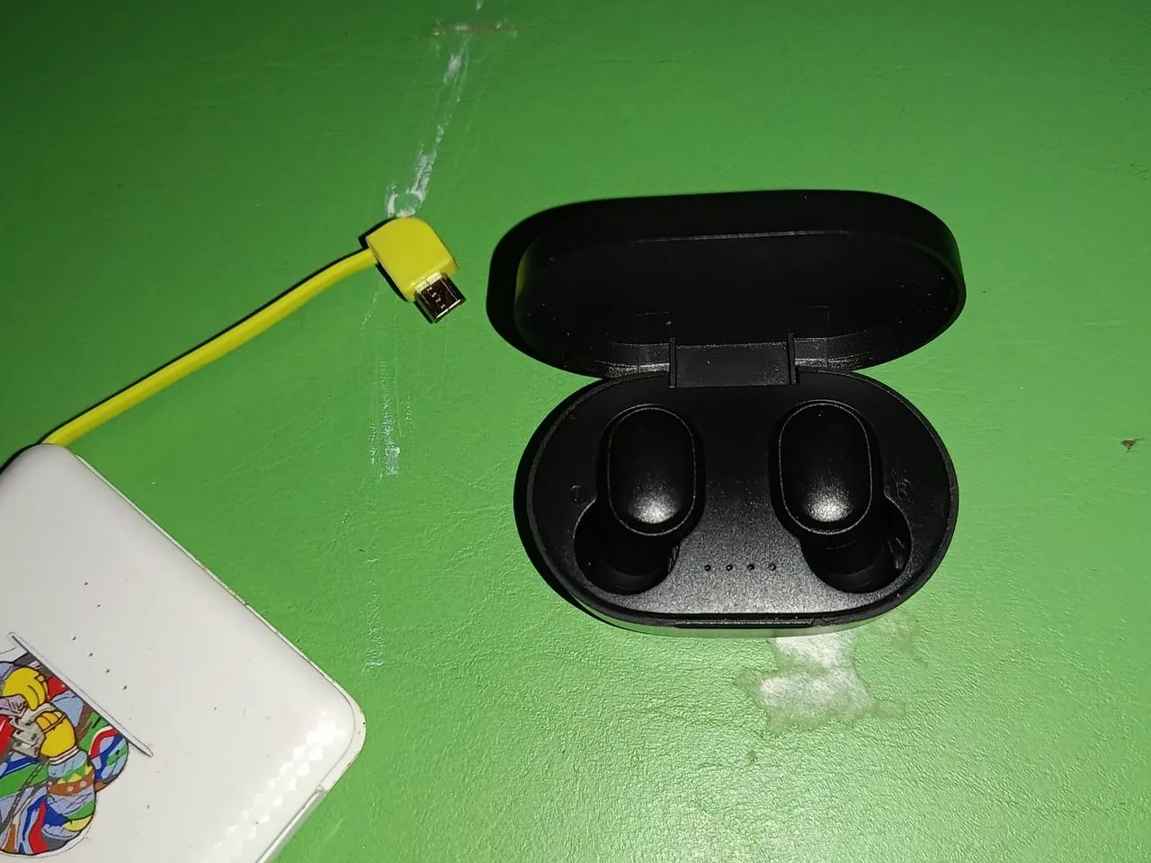 Fone sem fio bluetooth Redmi e carregador portátil  - Foto 2