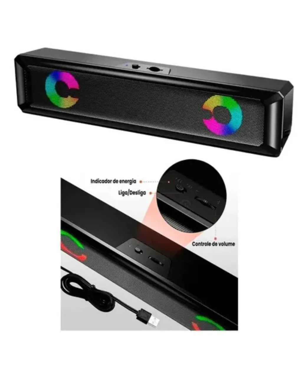 Soundbar Multimídia Knup KP-RO802 - Foto 3