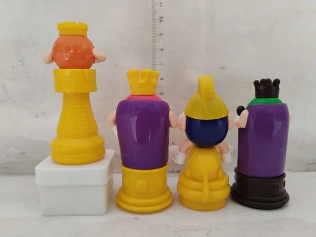 4 peças de xadrez MM's - Foto 2