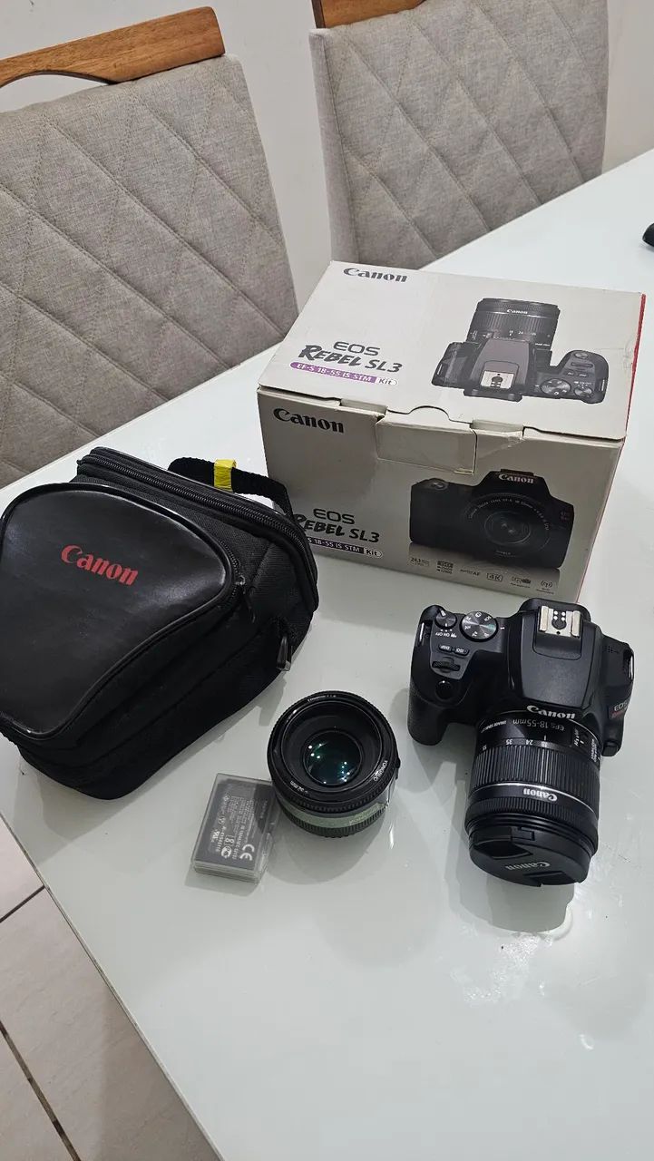 Câmera Canon Sl3