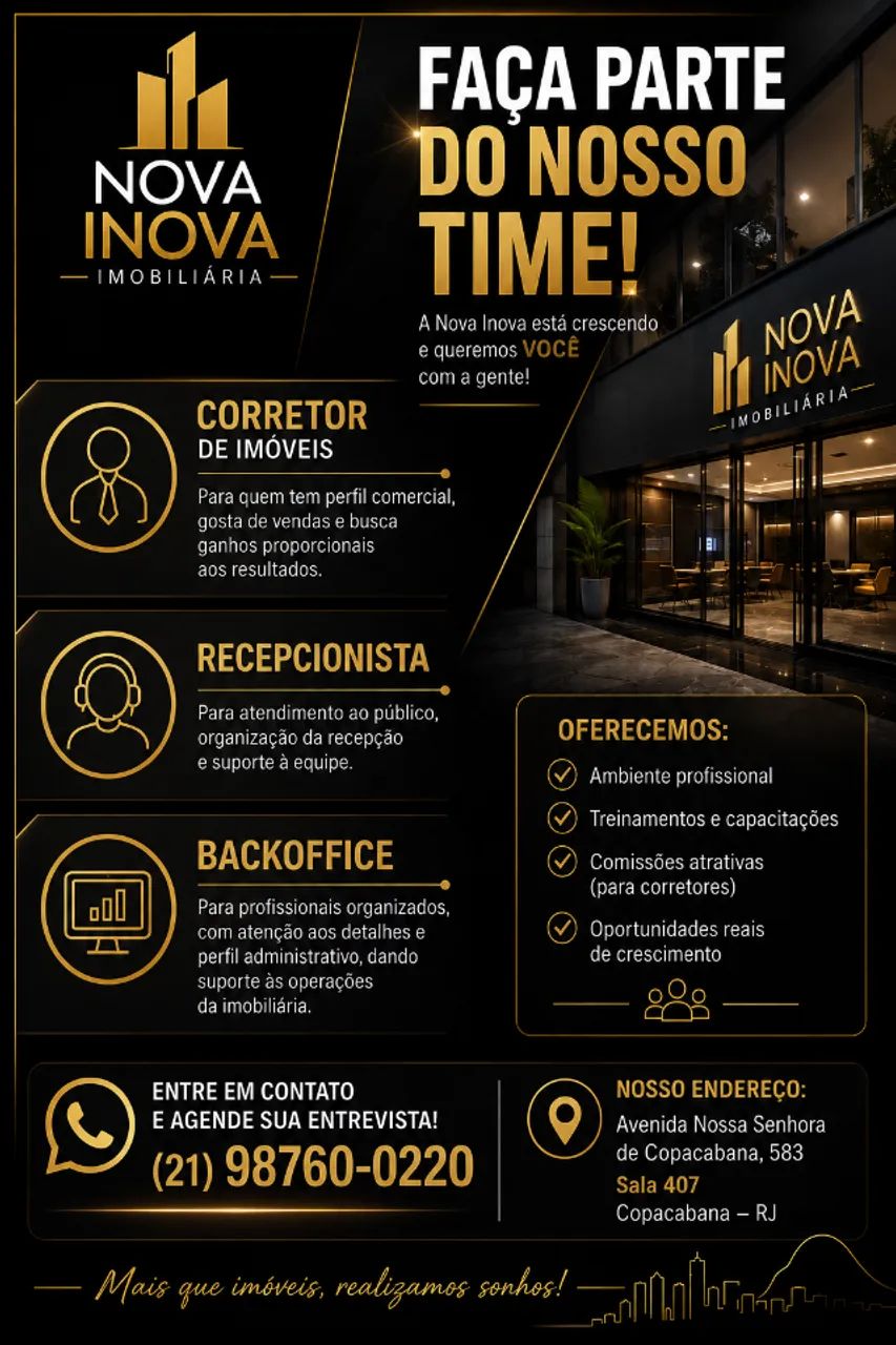 VAGAS DE EMPREGO | NOVA INOVA
