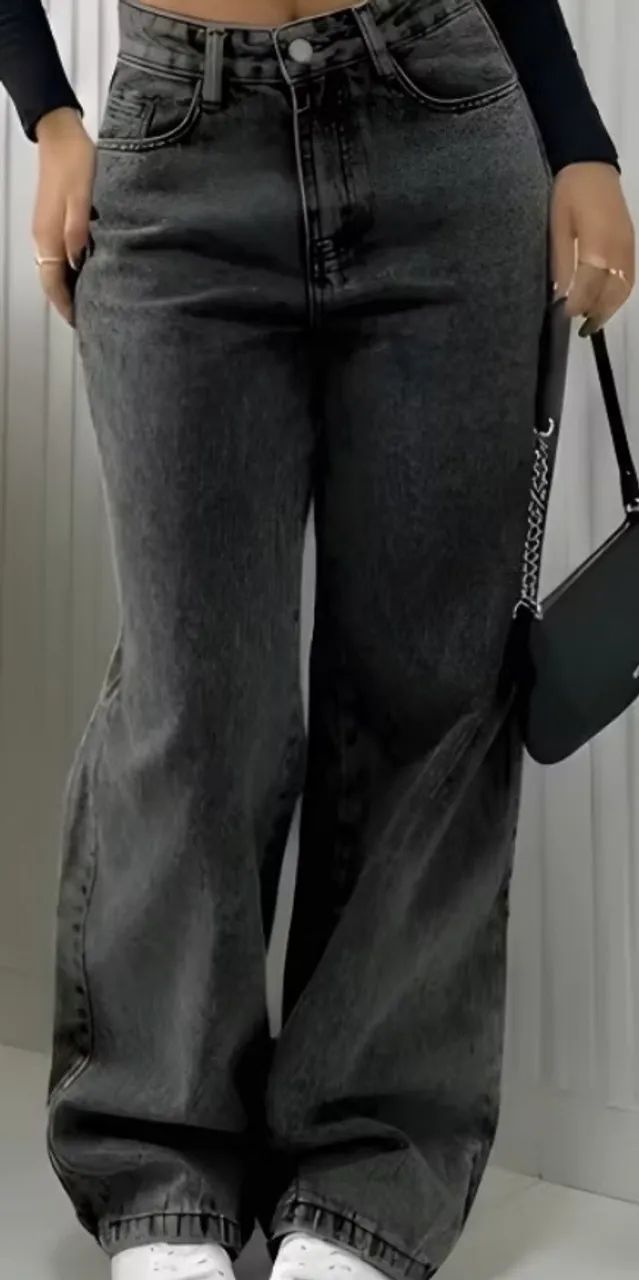 Calça wide leg nova veste 46  - Foto 3