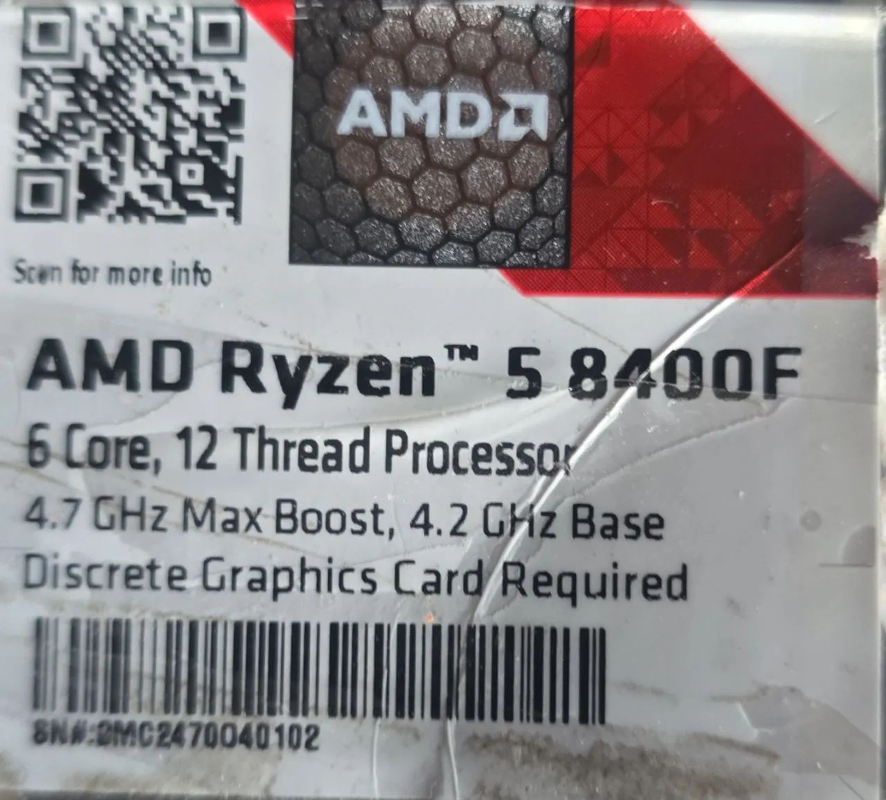 Processador AMD Ryzen 5 8400F - Foto 2