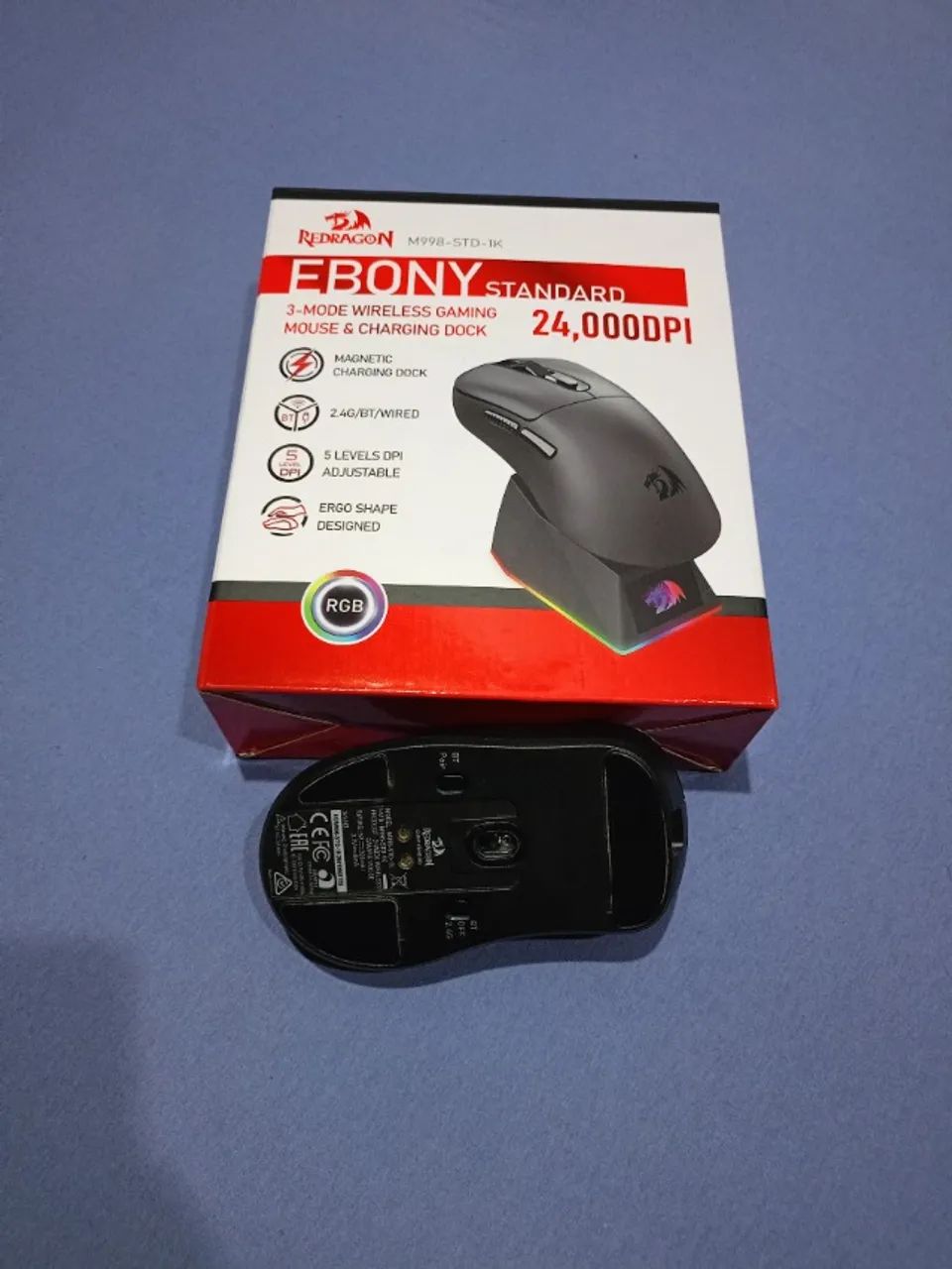 mouse redragon ebony m998 std - Foto 2