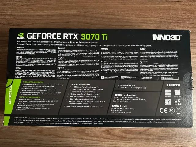 RTX 3070TI INNO3D - Estado de nova - Foto 4