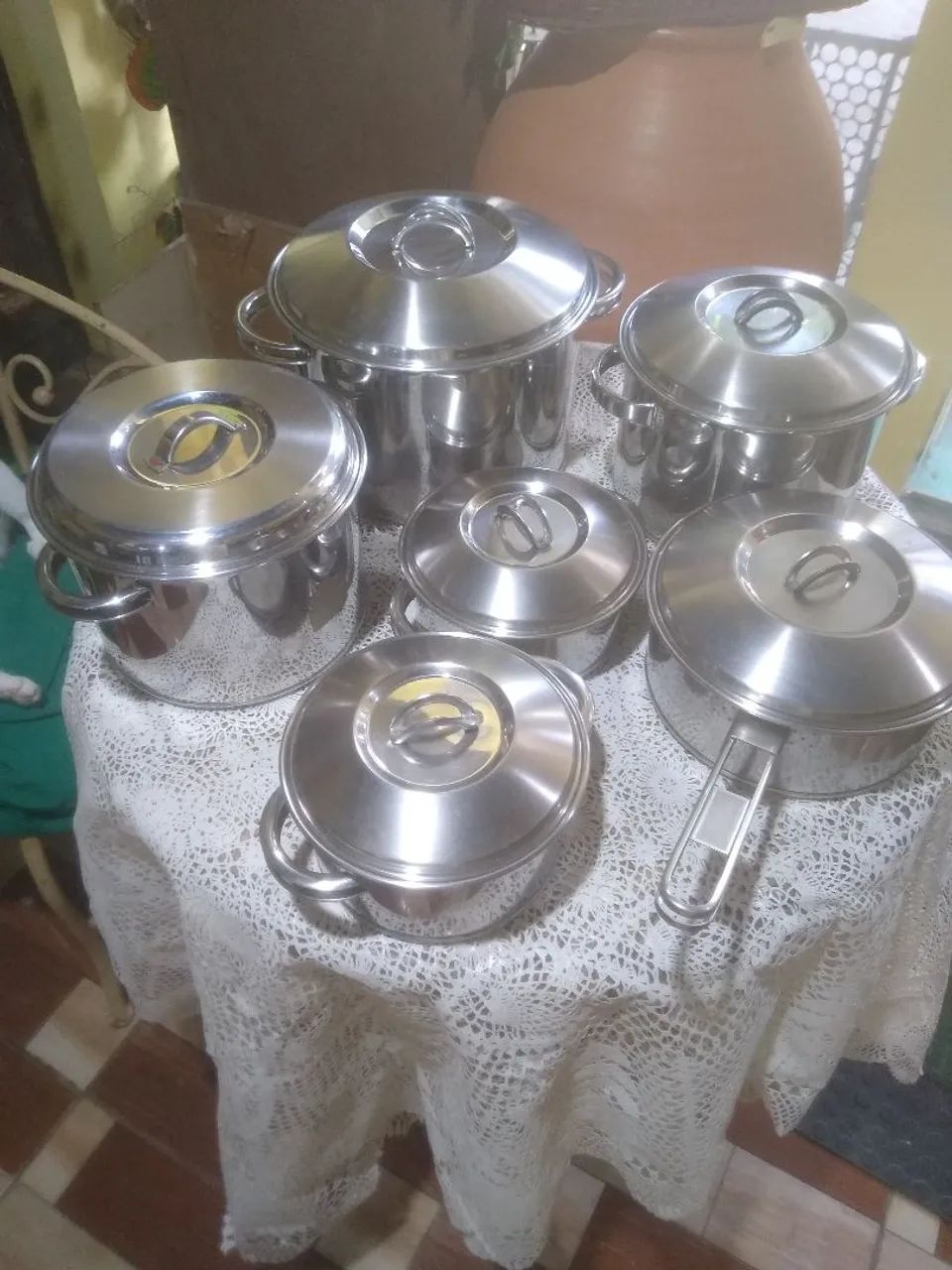 Conjunto panelas inox