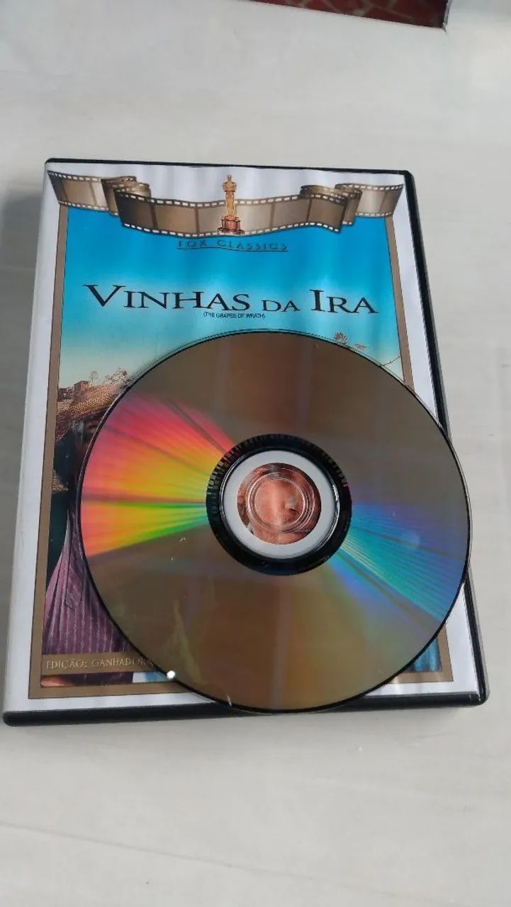 DVD original vinhas da ira ótimo estado.  - Foto 2