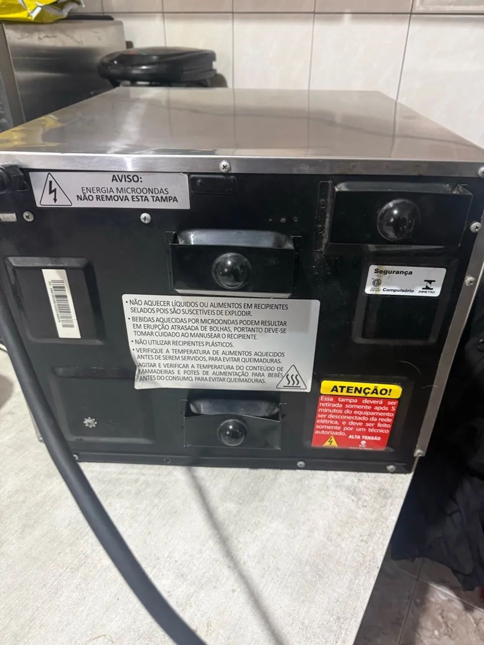 Microondas profissional Prática Finicher 2100w 220v  - Foto 5