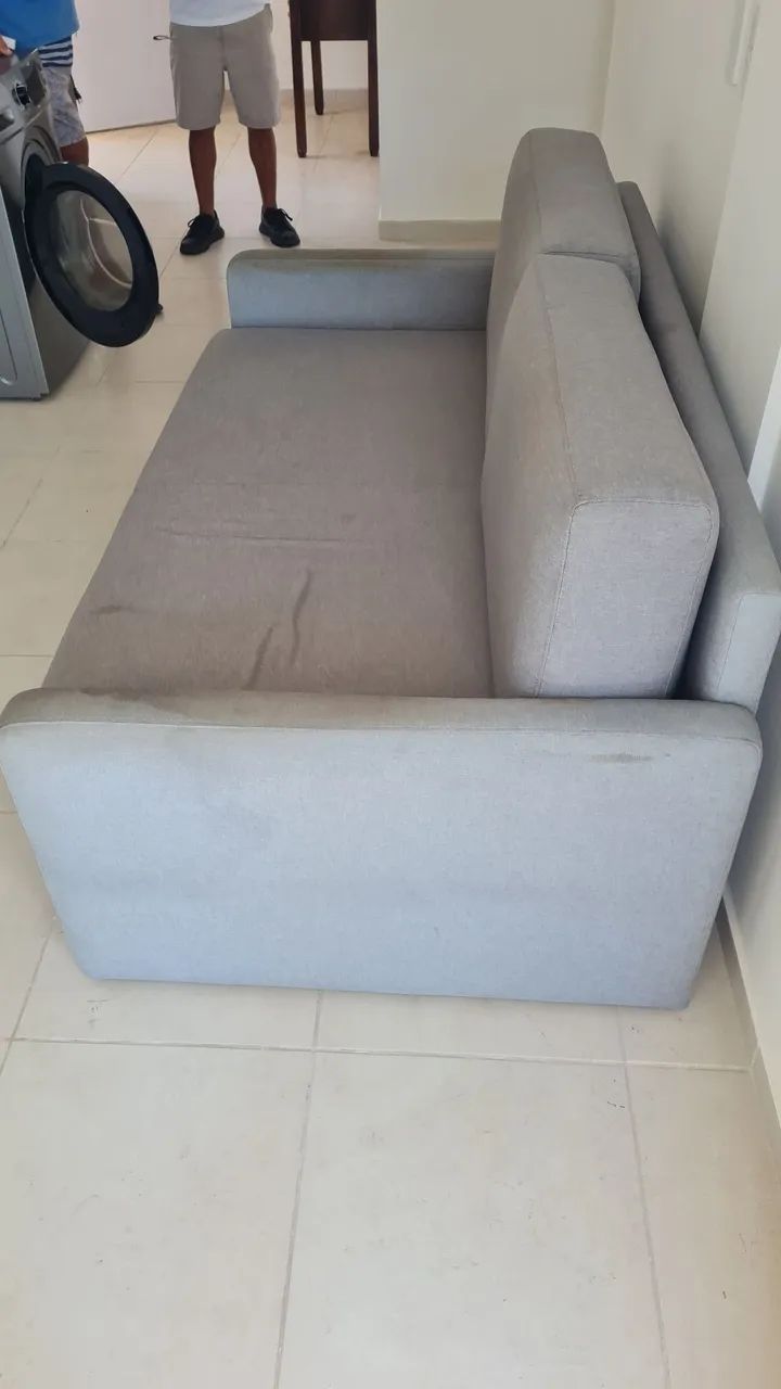 Sofá cama de tecido - Foto 4