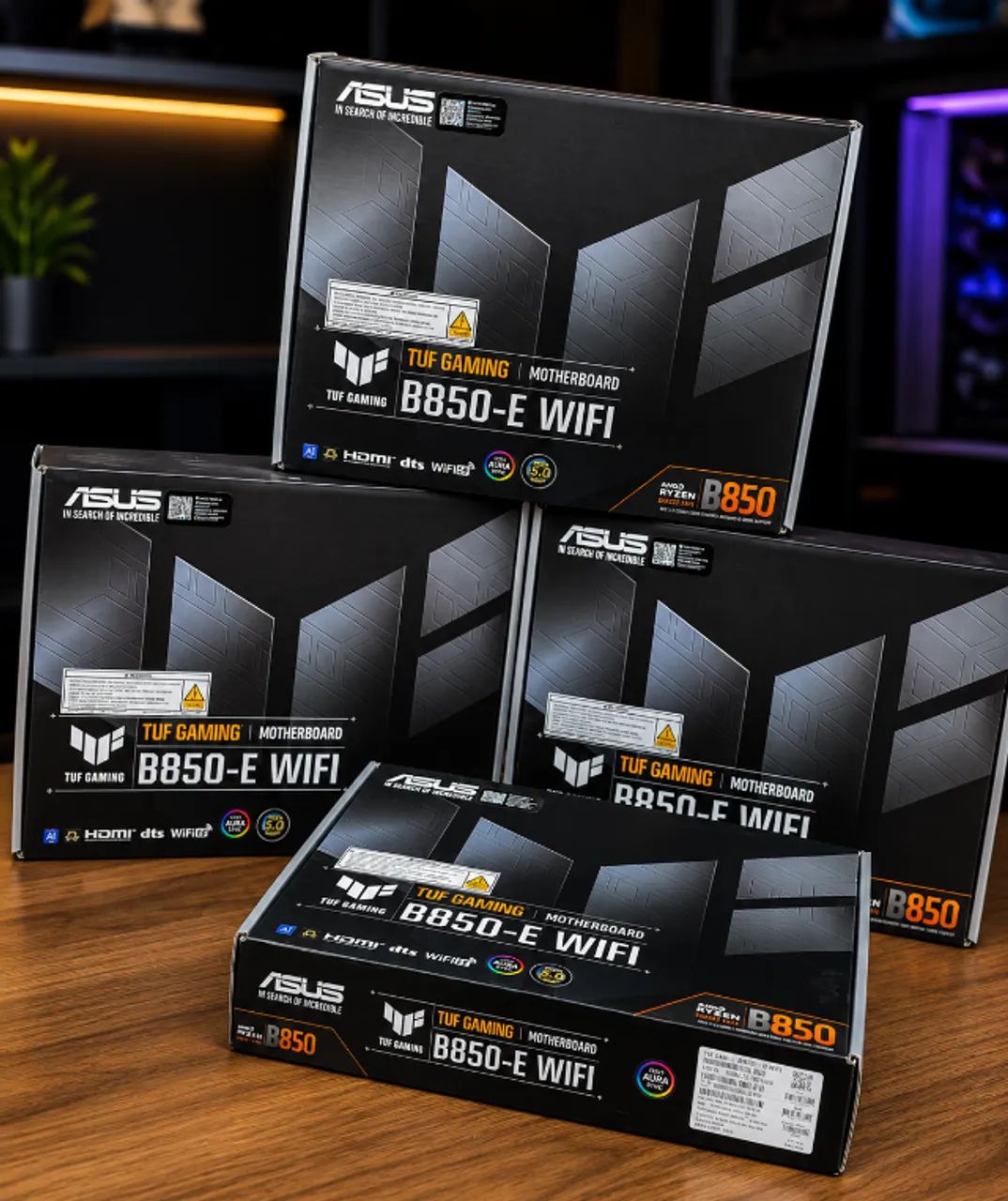 Placa Mãe ASUS TUF Gaming B850-E Wi-Fi Socket AM5 / DDR5