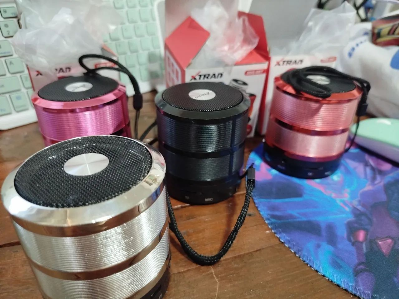 VENDO CAIXA DE SOM XTRAD BLUETOOTH PORTÁTIL  - Foto 3
