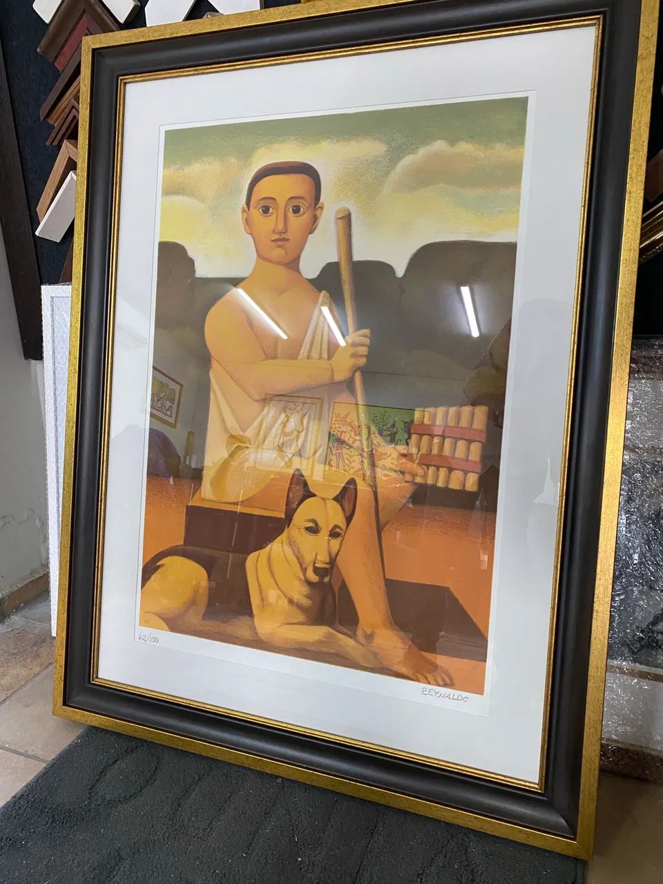 Reynaldo Fonseca gravura serigrafia  - Foto 2