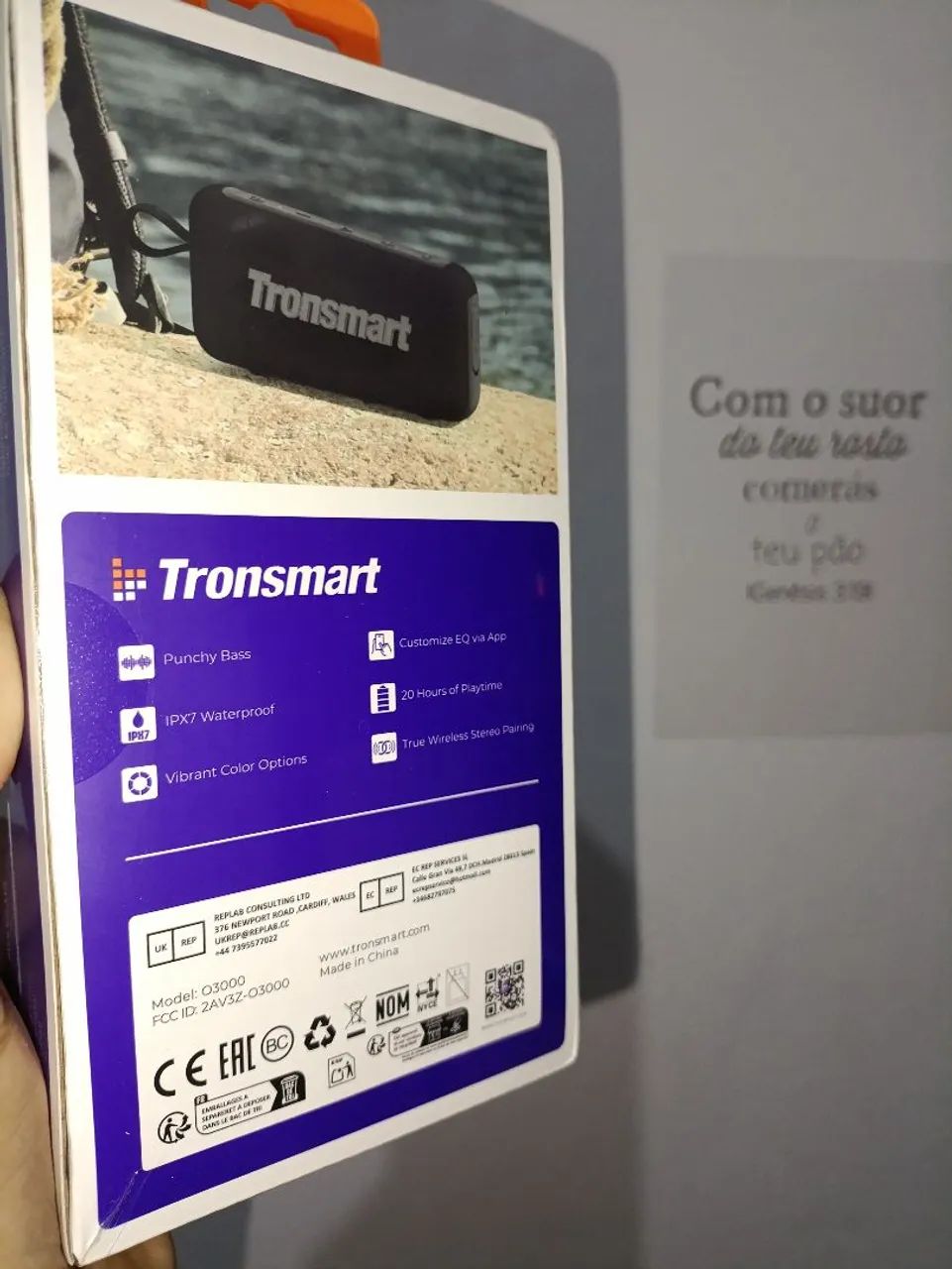 Caixa de Som Tronsmart Trip 2 Nova Lacrada - Foto 3