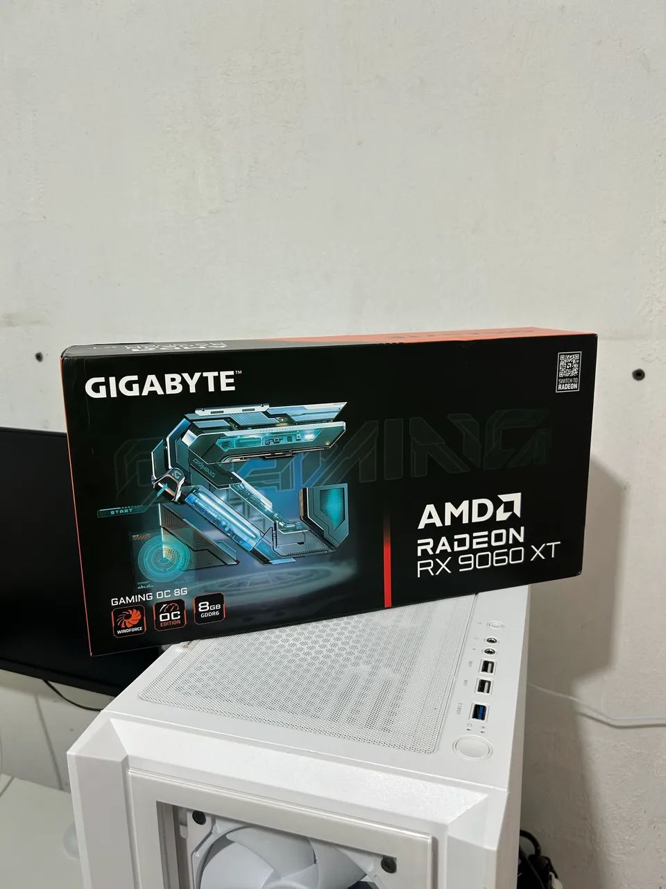 Placa de vídeo 9060 xt 8GB NOVA - Foto 3