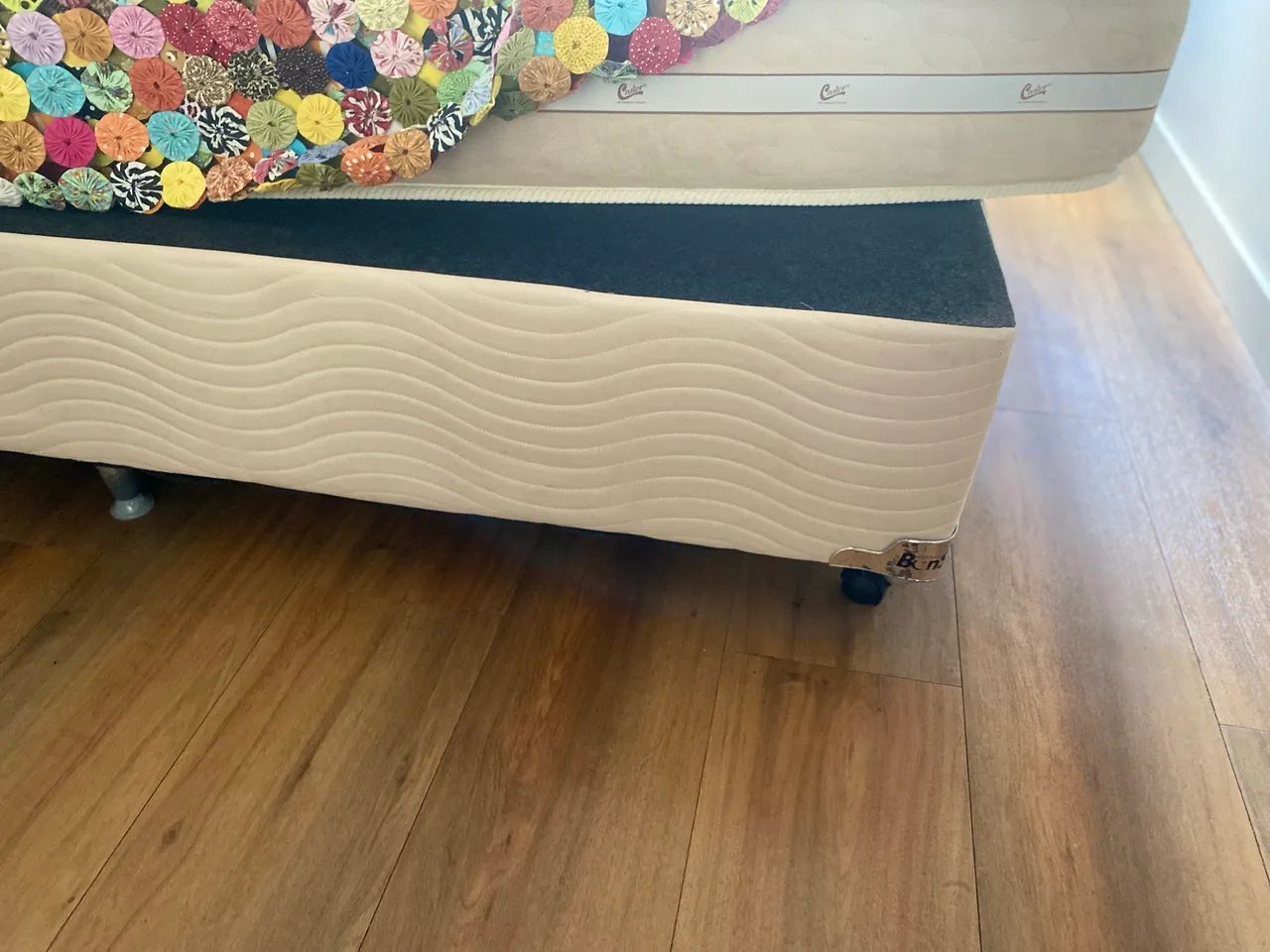 Cama Box + Colchão Reconflex Evolution - conjunto completo