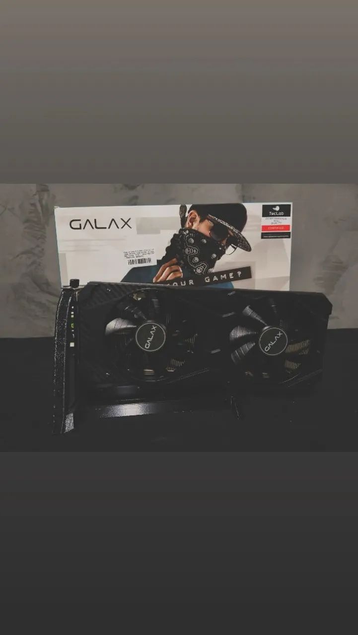 Placa de vídeo NVIDIA Galax RTX 3060 12GB