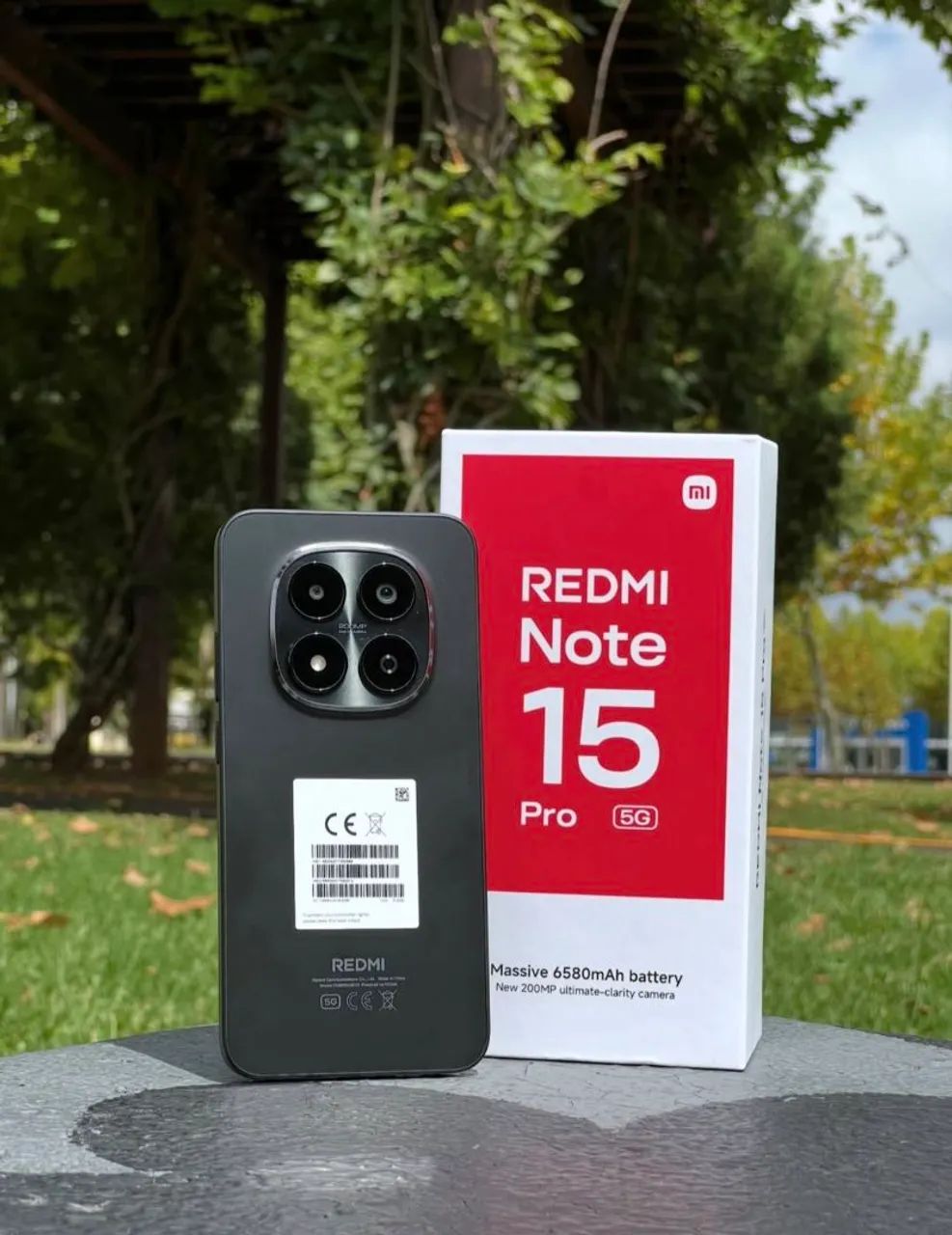 Redmi Note 15 Pro 5G NFC 8ram 256gb - Preto 