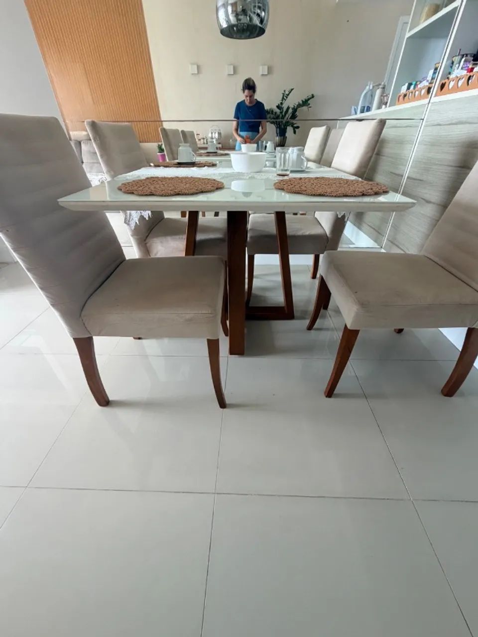 Conjunto mesa MADEIRA lar shopping  - Foto 2