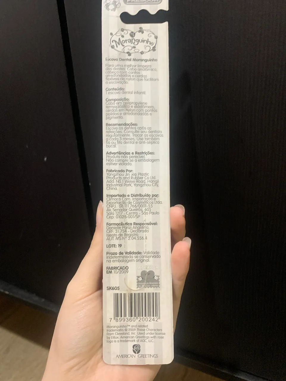 Escova de dente moranguinho nostálgico  - Foto 2