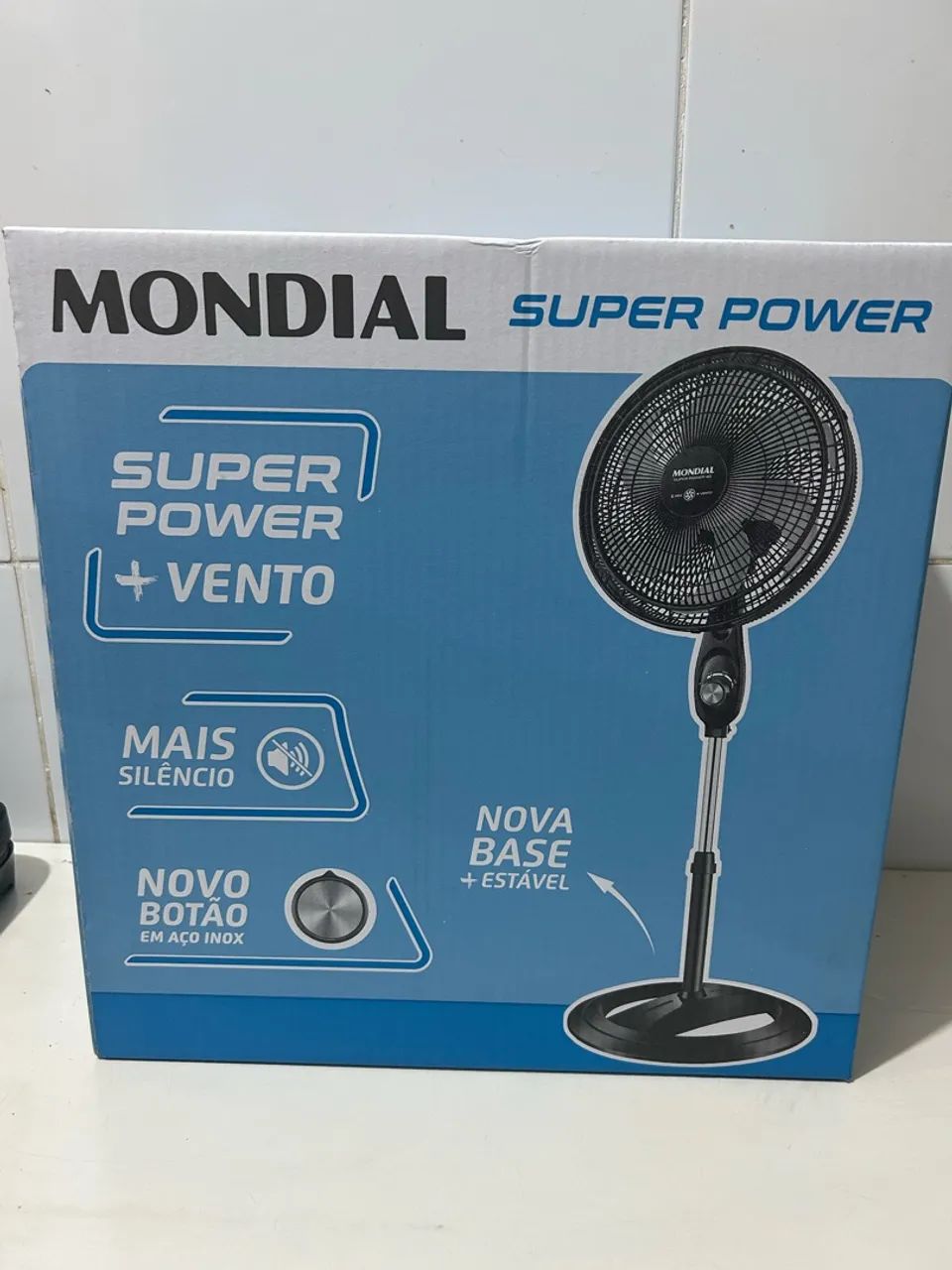 Ventilador nunca usado ,novo zero  - Foto 2
