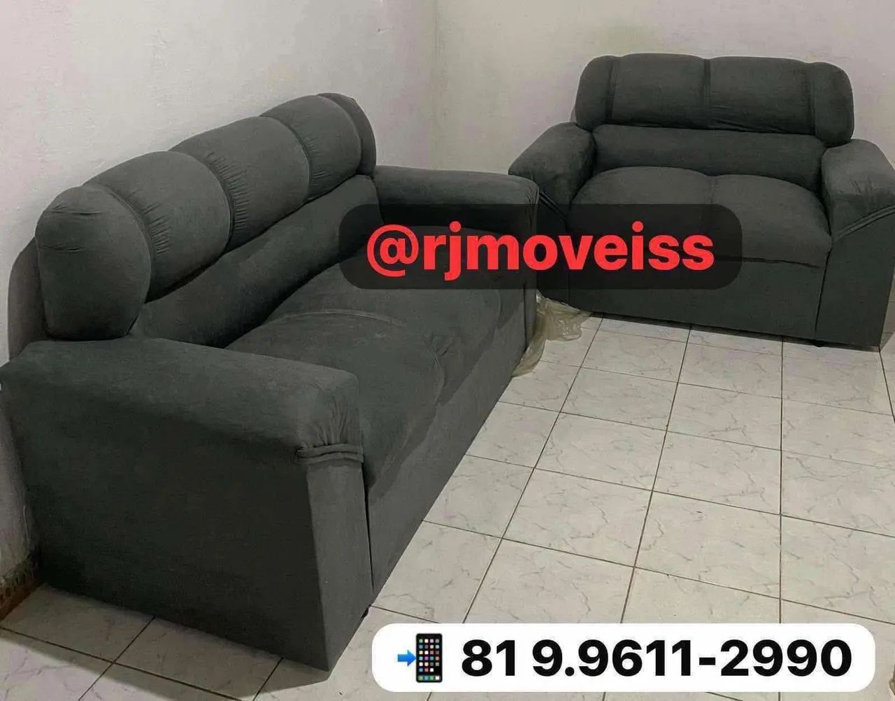 Conjunto de sofá pronta entrega  - Foto 2