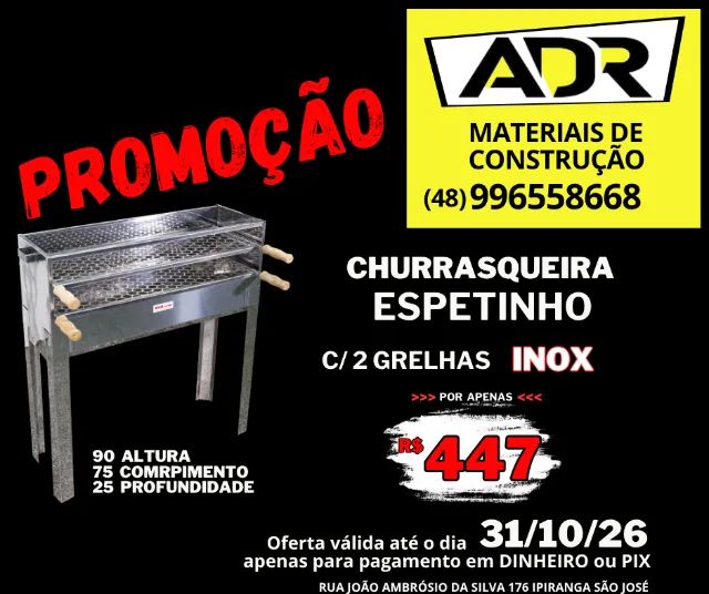 Churrasqueiras Espetinho Inox