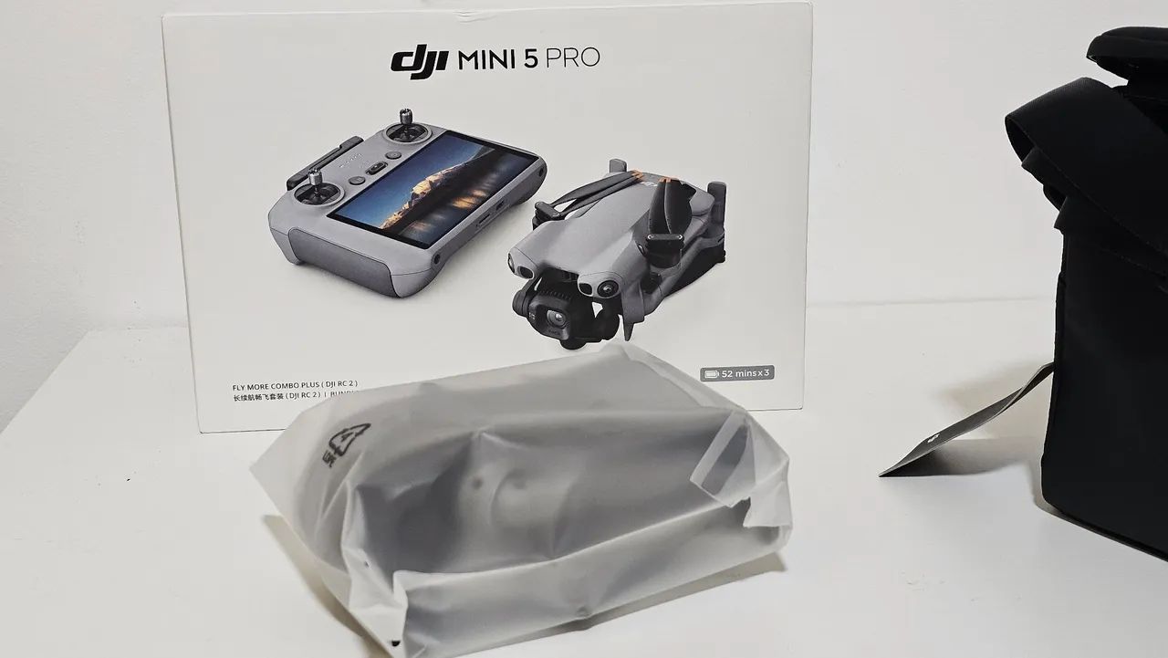 Dji mini 5 Pro com 1 bateria plus e sem controle