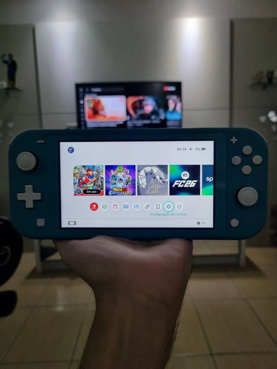 Nintendo Switch Lite Desbloqueado - Foto 3