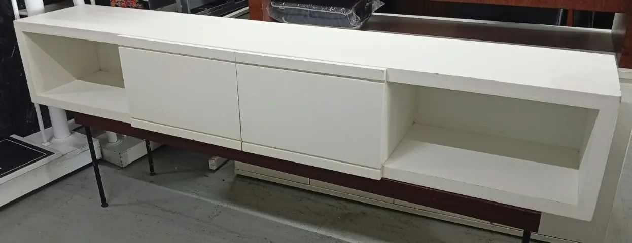 Rack Suspenso Com 2 Portas Para Escritório