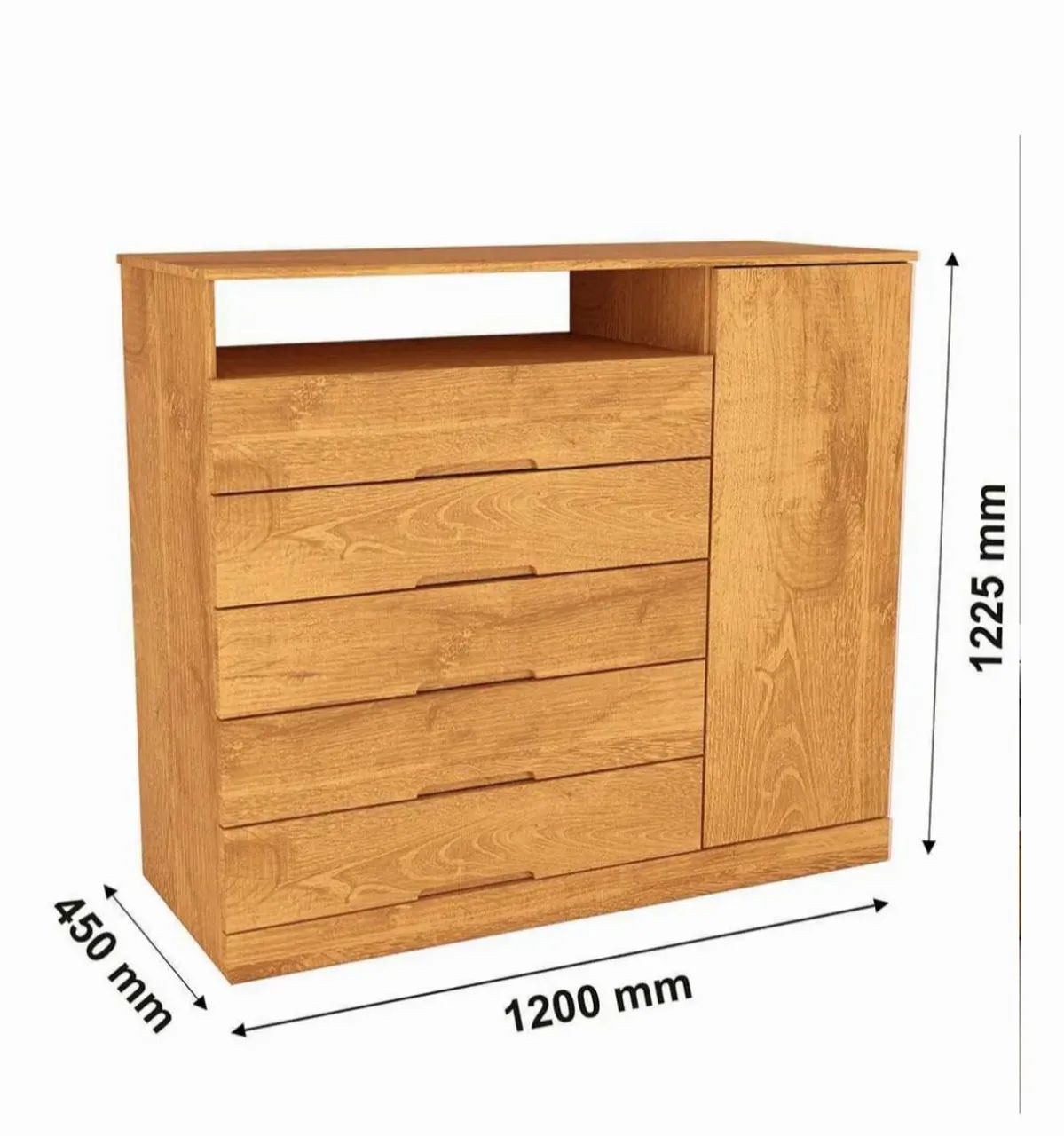 Cômoda 100% MDF - Foto 2