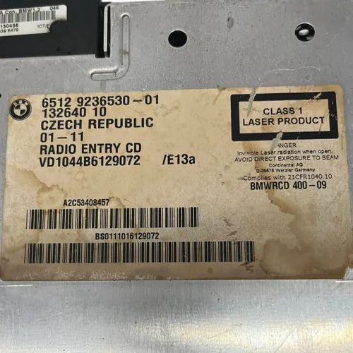 Rádio Som Bmw X1 320i 2010 2011 2012 2013 6512923650001 - Foto 7